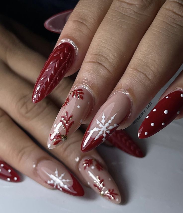 christmas nail designs