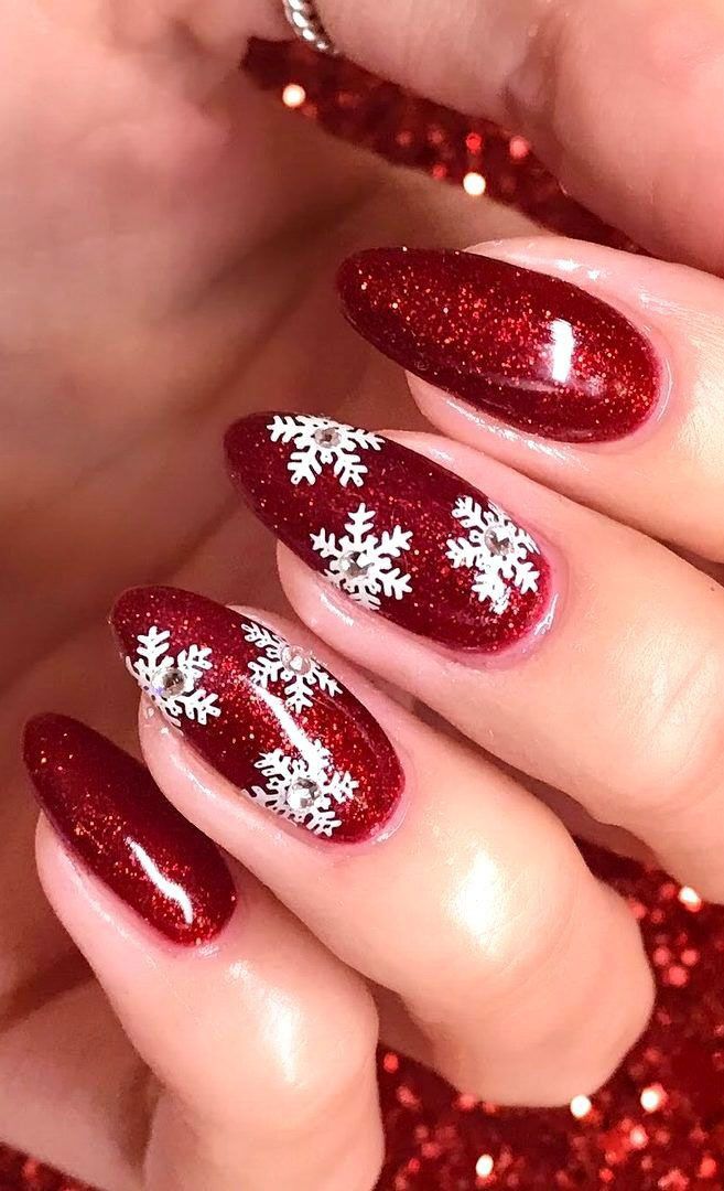 christmas nail designs