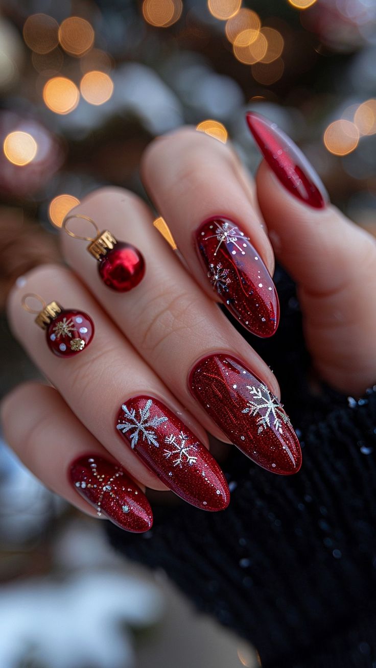 christmas nail designs