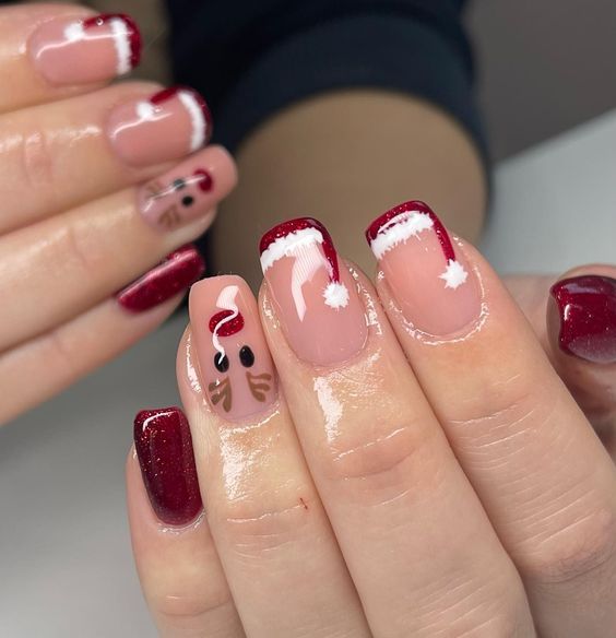 christmas nail designs