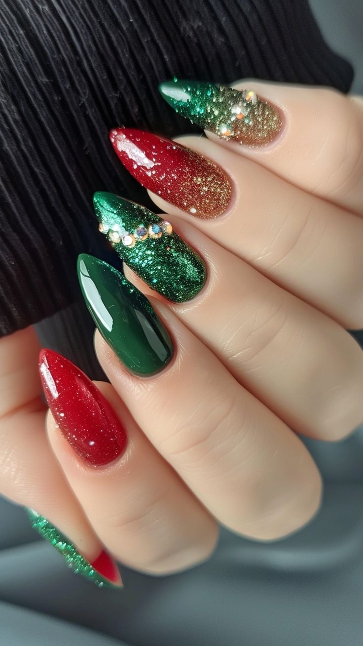 christmas nail designs