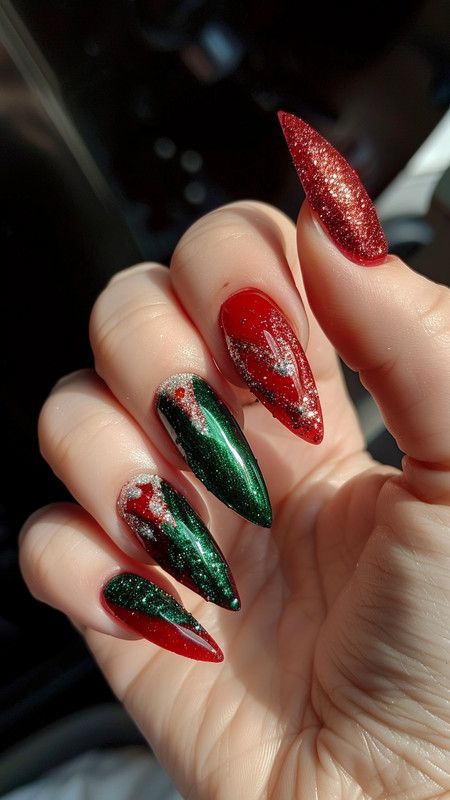 christmas nail designs