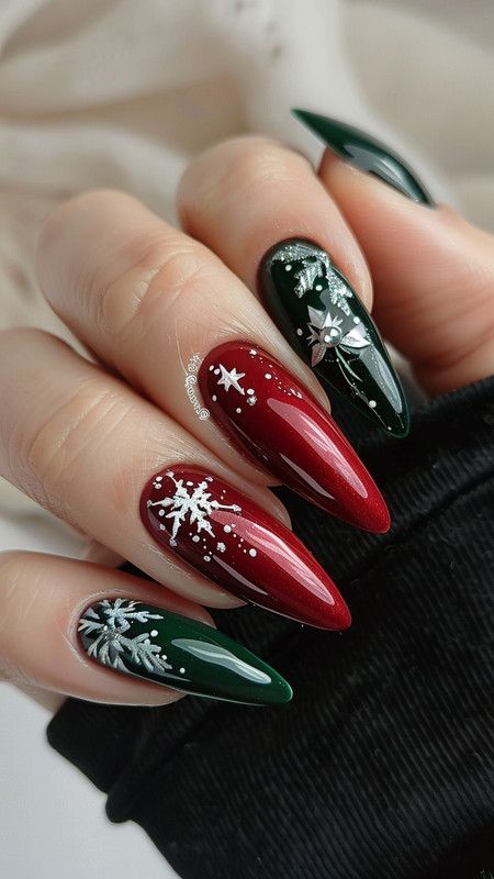 christmas nail designs