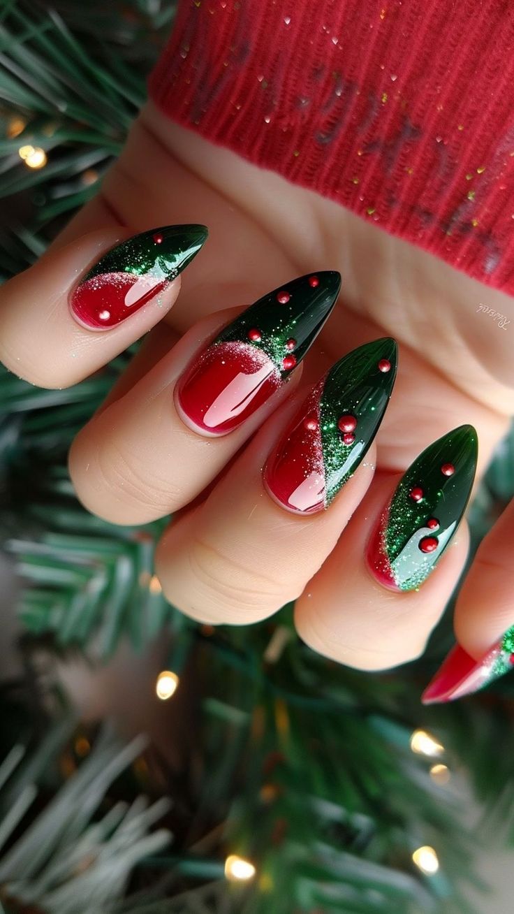 christmas nail designs